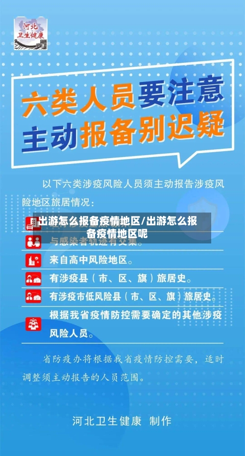 出游怎么报备疫情地区/出游怎么报备疫情地区呢